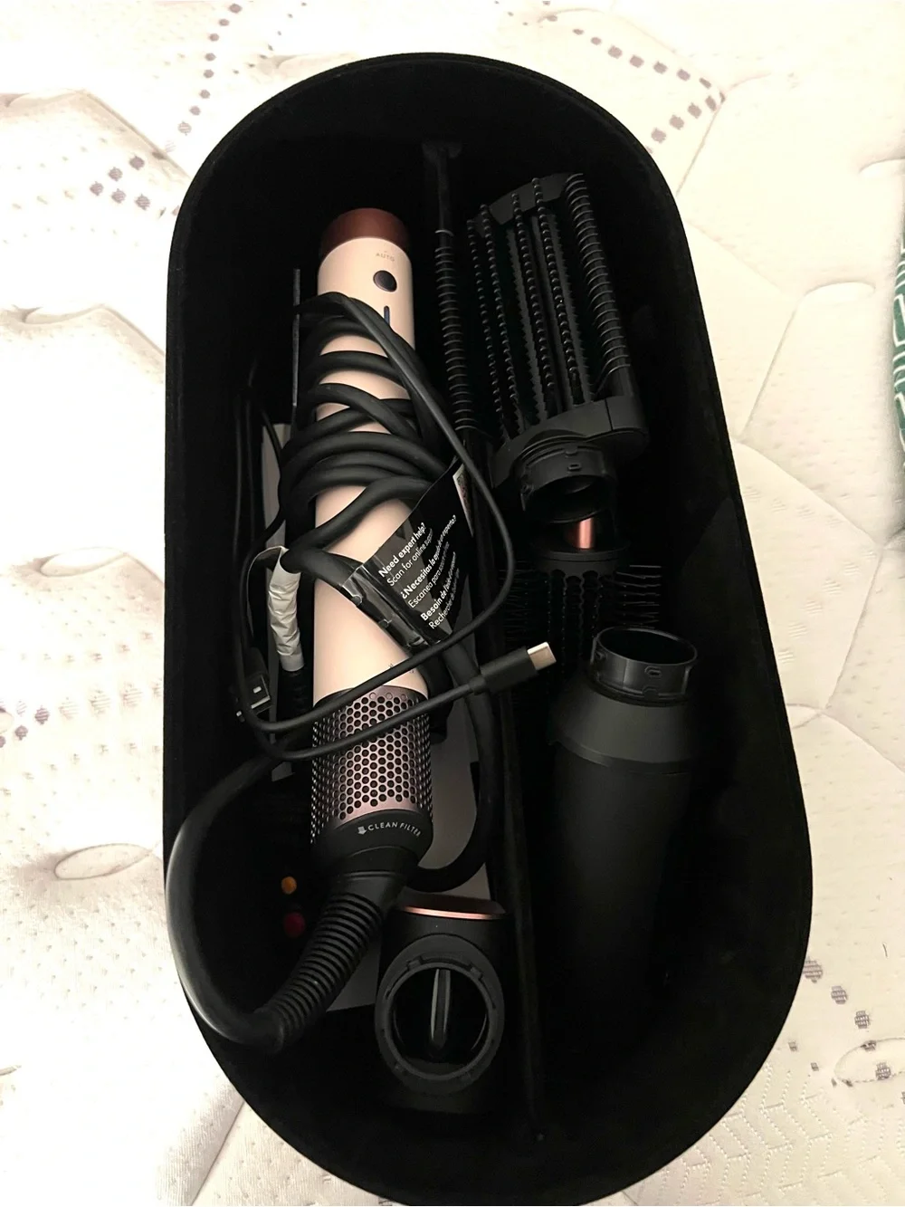 Dyson Hair Styling Attachments - Black